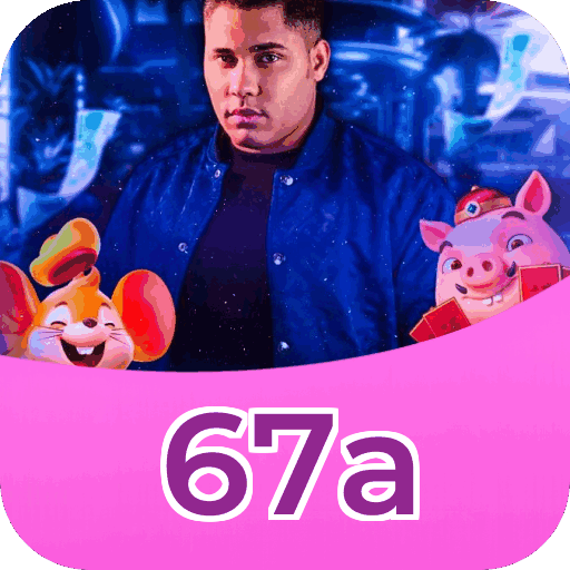 Interface do aplicativo 67a mostrando jogos disponíveis no iOS e Android